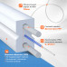 Патч-корд оптический FTTH диэлектрик FRP, G.657 LSZH 2SC/APC, белый 45 м