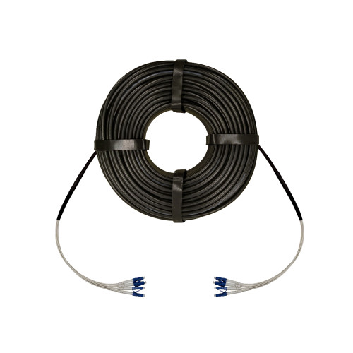 Кабельная сборка 4 волокна OM3 LC/UPC-LC/UPC 70 м