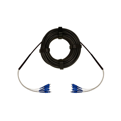 Кабельная сборка 4 волокна G.652D SM SC/UPC-SC/UPC 30 м