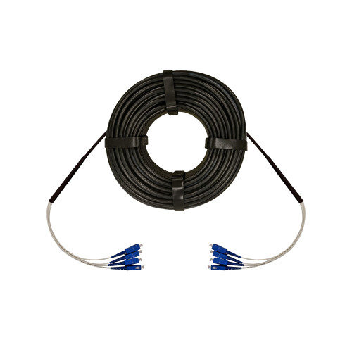Кабельная сборка 4 волокна G.652D SM SC/UPC-SC/UPC 50 м