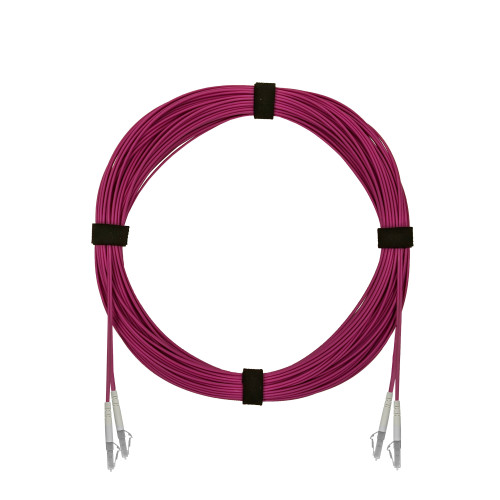 Патч-корд оптический армированный бронированный LC/UPC-LC/UPC MM (OM4) Duplex 3.0mm LSZH, 10 м