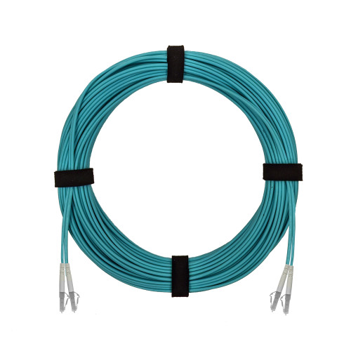 Патч-корд оптический LC/UPC-LC/UPC MM (OM3) 3mm duplex LSZH, 1 м