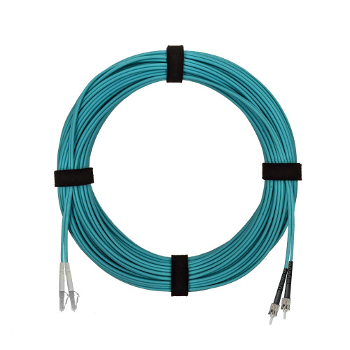 Патч-корд оптический LC/UPC-ST/UPC MM (OM3) 3mm duplex LSZH, 3 м