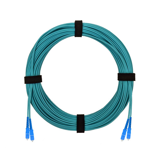 Патч-корд оптический SC/UPC-SC/UPC MM (OM3) 3mm duplex LSZH, 0.5 м