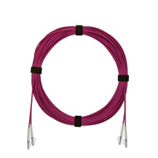 Патч-корд оптический LC/UPC-LC/UPC MM (OM4) 3mm duplex LSZH, 40 м
