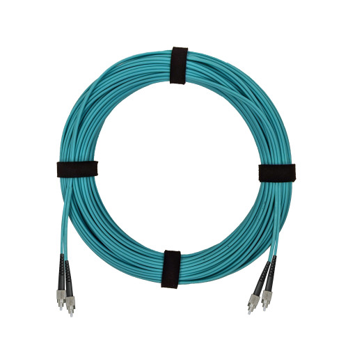 Патч-корд оптический армированный бронированный FC/UPC-FC/UPC MM (OM3) Duplex 2.0mm LSZH, 15 м