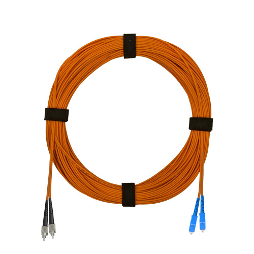 Патч-корд оптический FC/UPC-SC/UPC MM (OM2) 2mm duplex LSZH, 10 м