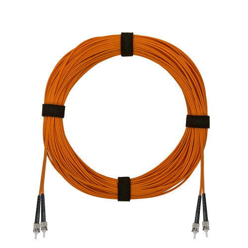 Патч-корд оптический ST/PC-ST/PC MM (OM2) 2mm duplex LSZH, 0.5 м