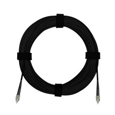 Патч-корд оптический FTTH диэлектрик FRP, G.657 LSZH 2FC/UPC, черный 100 м