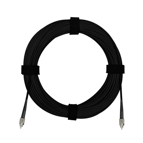 Патч-корд оптический FTTH диэлектрик FRP, G.657 LSZH 2FC/UPC, черный 100 м
