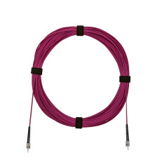 Патч-корд оптический ST/PC-ST/PC MM (OM4) 2mm simplex LSZH, 60 м