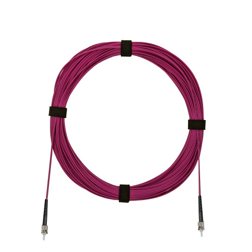 Патч-корд оптический ST/PC-ST/PC MM (OM4) 2mm simplex LSZH, 60 м