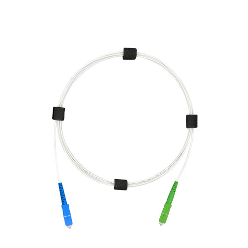 Патч-корд оптический SC/UPC-SC/APC SM (G657.A1) 3mm SX LSZH 0,5 м