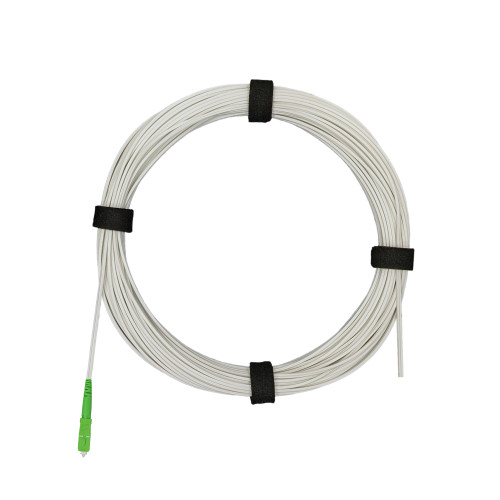 Патч-корд оптический FTTH диэлектрик FRP, G.657 LSZH SC/APC, белый 20 м