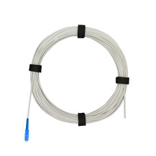 Патч-корд оптический FTTH диэлектрик FRP, G.657 LSZH SC/UPC, белый 25 м