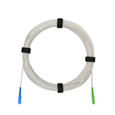 Патч-корд оптический FTTH диэлектрик FRP, G.657 LSZH SC/APC-SC/UPC, белый 5 м