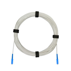Патч-корд оптический FTTH диэлектрик FRP, G.657 LSZH 2SC/UPC, белый 10 м