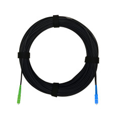 ПКО FTTH 2 проволоки с ВСЭ, проволока, 657 LSZH SC/APC-SC/UPC, черный 25 м