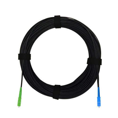 ПКО FTTH 2 проволоки с ВСЭ, проволока, 657 LSZH SC/APC-SC/UPC, черный 25 м