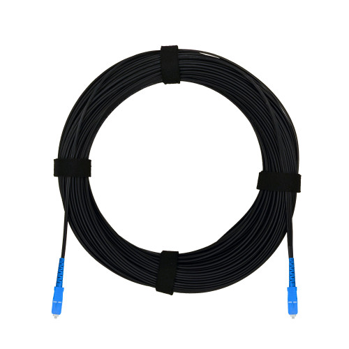 ПКО FTTH 2 проволоки с ВСЭ, проволока, 657 LSZH 2SC/UPC, черный 75 м