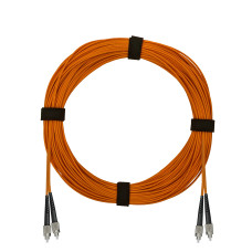 Патч-корд оптический армированный бронированный FC/UPC-FC/UPC MM (OM2) Duplex 3.0mm LSZH, 2 м