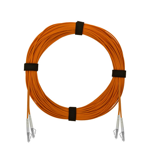 Патч-корд оптический армированный бронированный LC/UPC-LC/UPC MM (OM2) Duplex 3.0mm LSZH, 0.5 м